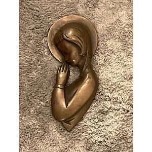 Madonna Praying Ireland Wild Goose Studio Wall Plaque